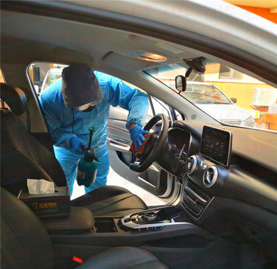 青島網約車防疫再升級 增設移動消毒車隊 實現全時段消毒服務